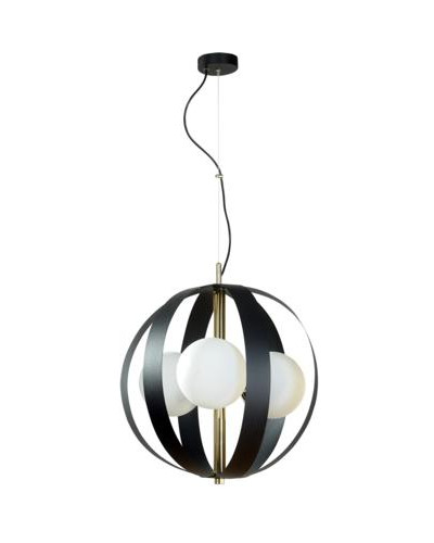 Підвісний світильник NELA 40CM золото/чорний LAMPA 1137
