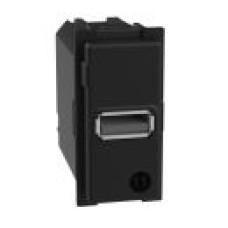 Механизм зарядного устройства USB тип - A 15 Вт/3000мА 1 модуль Bticino Living Now K4191A