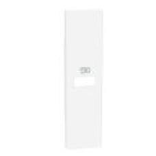 Лицевая панель USB розетки Bticino Living Now KW11C на 1 модуль (белая)