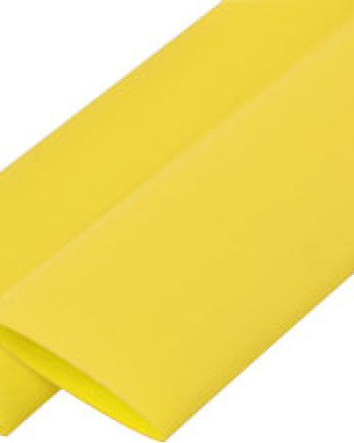 Термоусаджувальна трубка e.termo.stand.12.6.yellow  12/6,  1м, жовта
