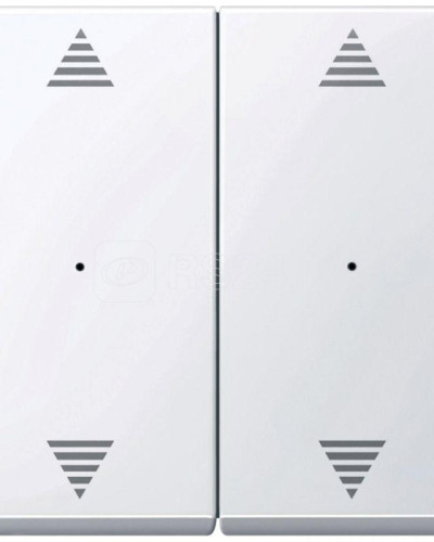 Клавіша для модуля 2 кнопкового вимикача ,активно білий,  Merten, System M  Schneider Electric MTN619725