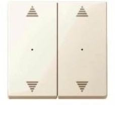 Клавиша для модуля 2 кнопочного выключателя, бежевый, Merten, System M Schneider Electric MTN619744