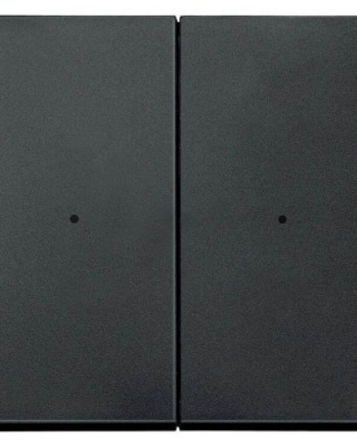 Клавіша для модуля 2 кнопкового вимикача, антрацит,  Merten System M Schneider Electric MTN625214