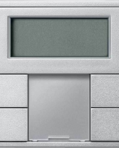 2-Кнопочный выключатель с терморегулятором, антрацит, System M, Merten Schneider Electric MTN6212-0460