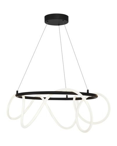 Підвісний світильник Чорний BALBO LAMPA 20006PL-BK
