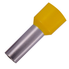 Ізольований наконечник втулковий e.terminal.stand.e16-18.yellow 16,0 кв.мм, жовтий, 100шт