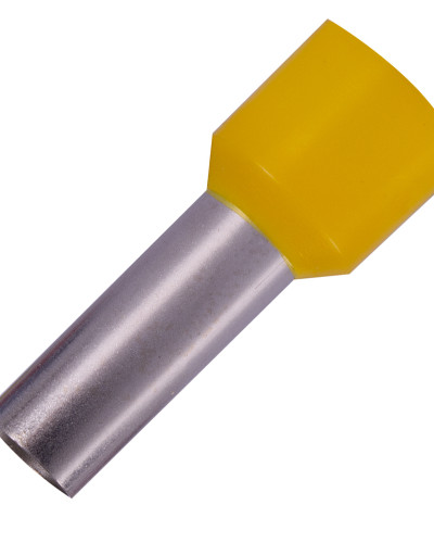 Ізольований наконечник втулковий e.terminal.stand.e16-18.yellow 16,0 кв.мм, жовтий, 100шт