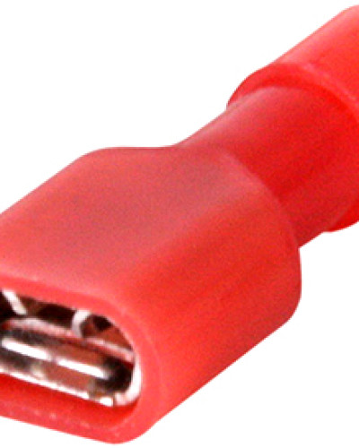 Наконечник-з'єднувач ізольований серії FN e.terminal.stand.fdfn1.25.250.red (fn.f.0,5.1,5) 0,5-1,5 кв.мм "мама", 100шт