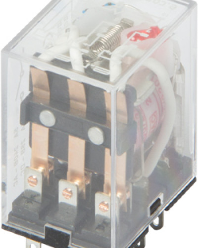 Реле проміжне e.control.p536L з Led індикацією 5А, 3 групи контактів, котушка 230В АC