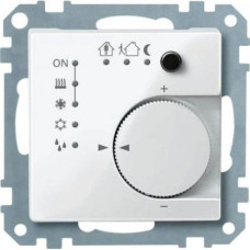 Терморегулятор с 4-кнопочным интерфейсом, полярно белый KNX, Schneider Electric MTN616719