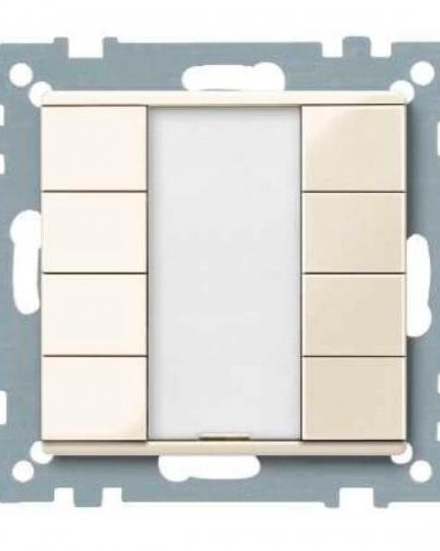 4 кнопочный выключатель PLUS, бежевый, KNX, Merten, Schneider Electric MTN617444