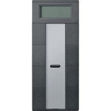 4 кнопочный выключатель PLUS с терморегулятором, антрацит, 
KNX, Merten Schneider Electric MTN6214-0414