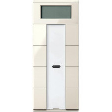 4-кнопочный выключатель PLUS с терморегулятором, бежевый, Merten, System M Schneider Electric MTN6214-0325
