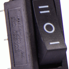 Перемикач клавішний e.switch.key.05, 3 pin, 1-0-2