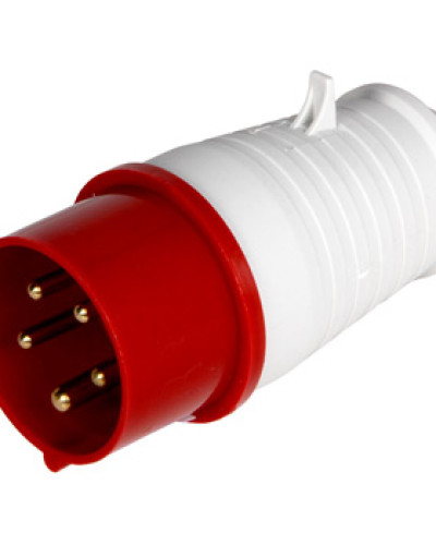 Силова вилка переносна e.plug.pro.5.32, 5п., 380В, 32А (025)