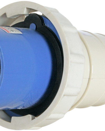 Силова вилка переносна e.plug.pro.3.63, 3п., 230В, IP 67, 63А (033)