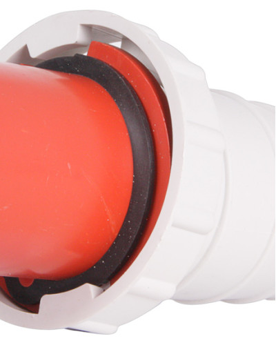 Силова вилка переносна e.plug.pro.5.63, 5п., 380В, IP 67, 63А (035)