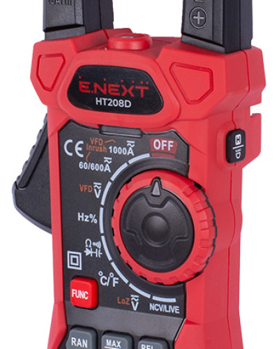 Мультиметр-кліщі цифровий e.tool.multitest.pro.HT208D