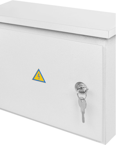Корпус e.mbox.stand.n.12.z металевий, під 12мод., герметичний IP54, навісний, з замком