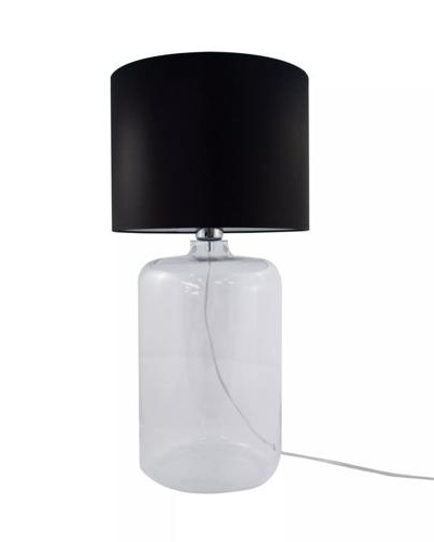 Настільна лампа AMARSA прозора 5507BK LAMPA