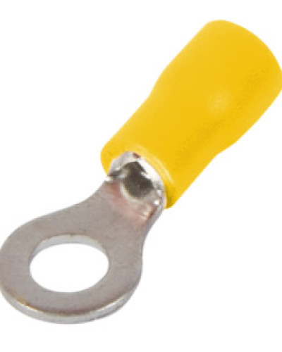 Ізольований наконечник e.terminal.stand.rv2.2.5.yellow 1.5-2.5 кв.мм, жовтий, 100шт