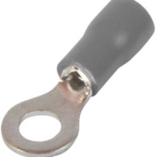 Ізольований наконечник e.terminal.stand.rv2.2.6.grey 1.5-2.5 кв.мм, сірий, 100шт