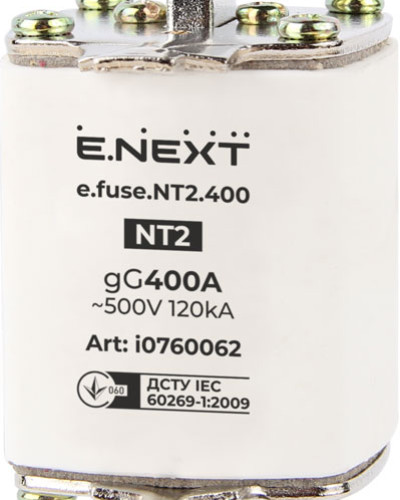 Запобіжник плавкий e.fuse.NT2.400, габарит 2, 400А