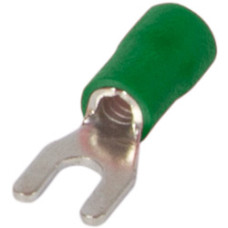 Ізольований наконечник вилковий e.terminal.stand.sv.2.3,2.green 1.5-2.5 кв.мм, зелений, 100шт