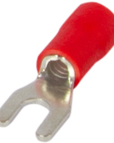 Ізольований наконечник вилковий e.terminal.stand.sv.2.5.red 1.5-2.5 кв.мм, червоний, 100шт