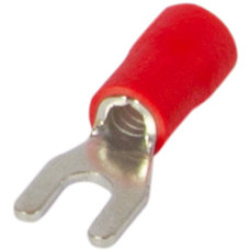 Ізольований наконечник вилковий e.terminal.stand.sv.3,5.4.red 2.5-4 кв.мм, червоний, 100шт
