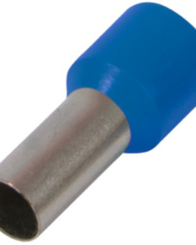 Ізольований наконечник втулковий e.terminal.stand.e10-12.blue 10,0 кв.мм, синій, 100шт