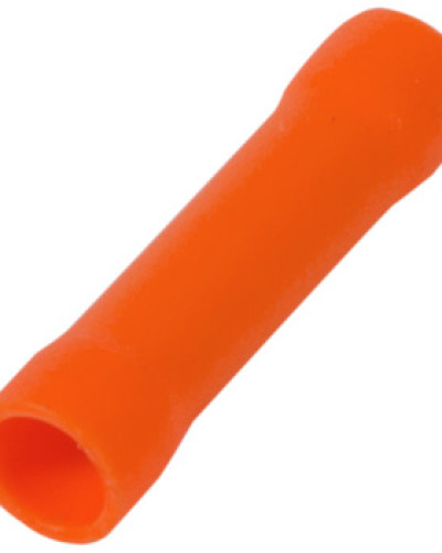 Гільза з'єднувальна ізольована  e.splice.stand.bv.5.orange 4-6 кв.мм, помаранчева, 100шт