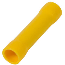 Гільза з'єднувальна ізольована  e.splice.stand.rvt.5.yellow 4-6 кв.мм, жовта, 100шт