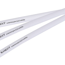 Термоусаджувальна трубка з клейовим шаром e.termo.pro.3,2.1.white, 3,2/1, 1м, біла