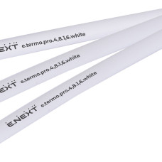 Термоусаджувальна трубка з клейовим шаром e.termo.pro.4,8.1,6.white, 4,8/1,6, 1м, біла