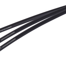 Термоусаджувальна трубка з клейовим шаром e.termo.pro.6,4.2,2.black, 6,4/2,2, 1м, чорна