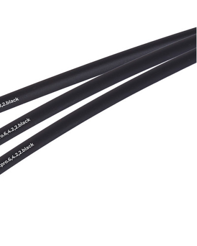 Термоусаджувальна трубка з клейовим шаром e.termo.pro.6,4.2,2.black, 6,4/2,2, 1м, чорна