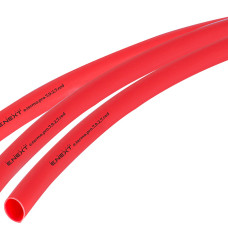 Термоусаджувальна трубка з клейовим шаром e.termo.pro.7,9.2,7.red, 7,9/2,7, 1м, червона
