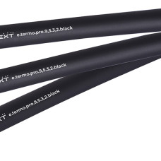 Термоусаджувальна трубка з клейовим шаром e.termo.pro.9,5.3,2.black, 9,5/3,2, 1м, чорна