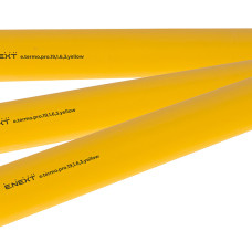 Термоусаджувальна трубка з клейовим шаром e.termo.pro.19,1.6,3.yellow, 19,1/6,3, 1м, жовта