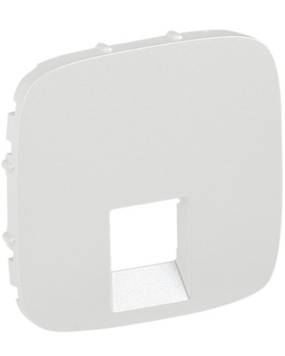 Лицевая панель розетки rj11 / rj45 перламутр valena allure