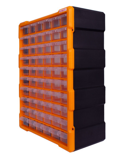 Органайзер пластиковий, e.toolbox.pro.22, 24" 60-секційний 381х157х475мм