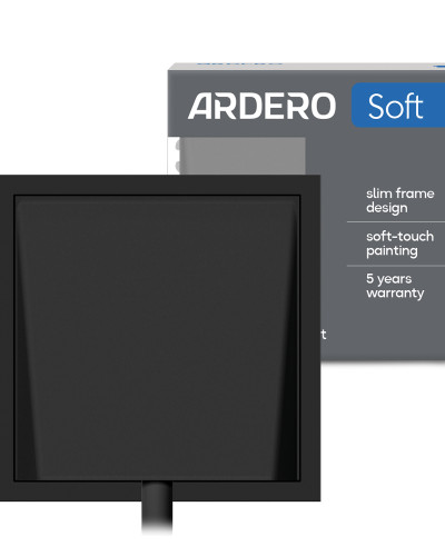 Вывод кабеля Ardero ER161C-B Soft черный