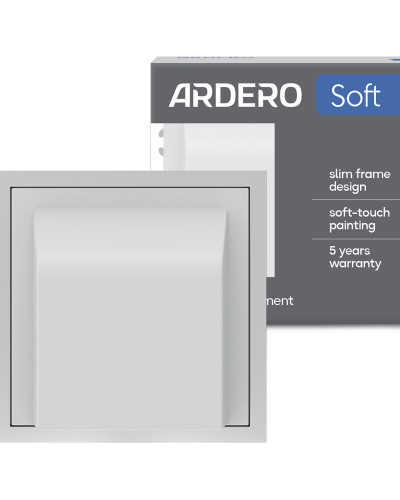 Вывод кабеля Ardero ER161C-S Soft серебряный