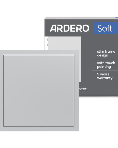 Заглушка Ardero EV111B-S Soft серебряная