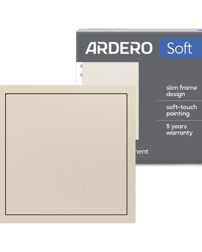 Заглушка Ardero EV111B-C Soft шампань