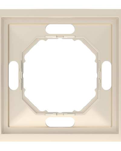 Рамка 1-местная Ardero EF101-C Soft шампань