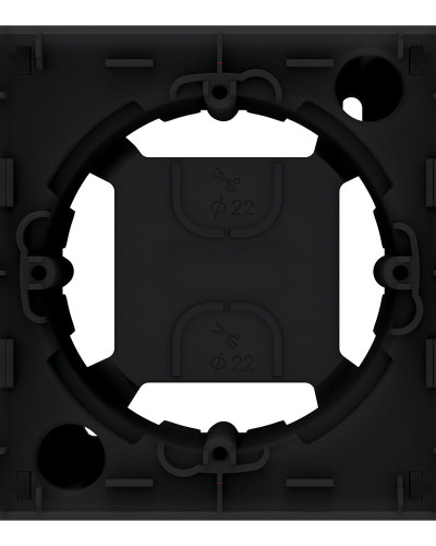 Коробка для наружного монтажа Ardero EF111-B Soft черная