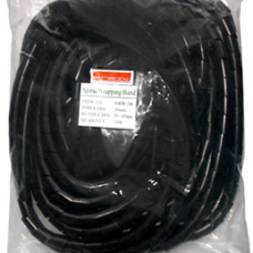 Спіральна обв'язка e.spiral.stand.30.black, 26-150 мм, 10м, чорна