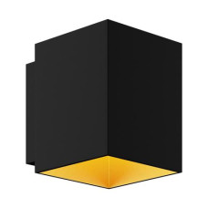 Бра чорний+золотий квадратний 91063 SOLA WL SQUARE
